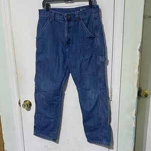 Casual Blue Denim Pants